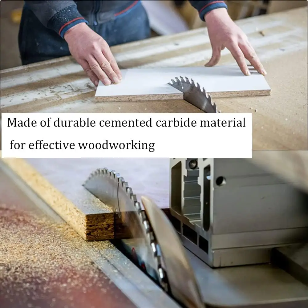 7/8 Inch Alloy Circular Saw Blade 40/60T Woodworking Carbide Blade for Angle Grinder Cuts Non-Ferrous Metals & Wood
7/8 Inch Alloy Circular Saw Blade 40/60T Woodworking Carbide Blade for Angle Grinder Cuts Non-Ferrous Metals & Wood