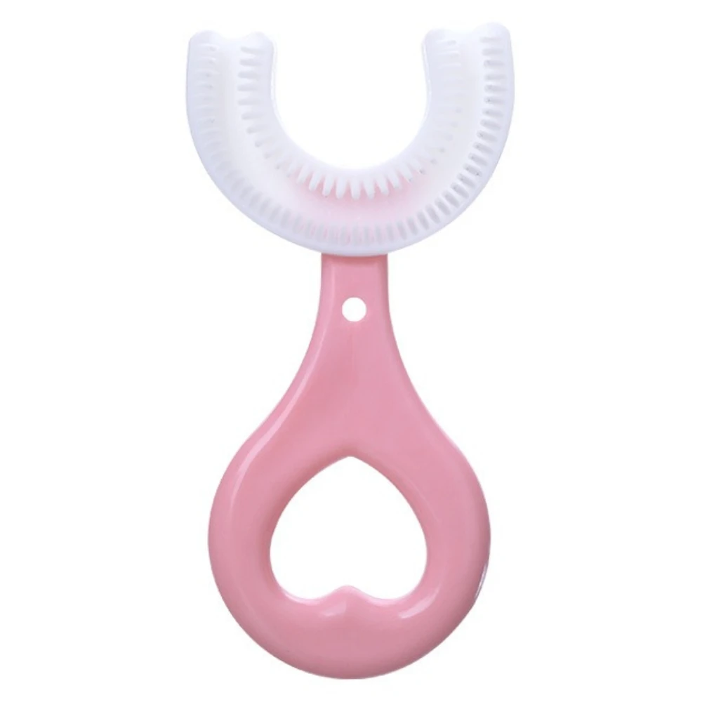 Fashion U-shaped Children's Toothbrush Silicone Toothbrush Professional Oral Care Tools 2-12 Years Old Oral Cleaning Toothbrush
Fashion U-shaped Children's Toothbrush Silicone Toothbrush Professional Oral Care Tools 2-12 Years Old Oral Cleaning Toothbrush