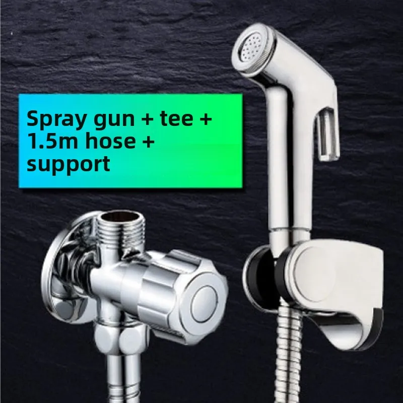 Stainless Steel Handheld Toilet Bidets Sprayer Set Wall Bracket Hand Bidet Faucet for Bathroom Toilet Shower Head Self Cleaning
Stainless Steel Handheld Toilet Bidets Sprayer Set Wall Bracket Hand Bidet Faucet for Bathroom Toilet Shower Head Self Cleaning