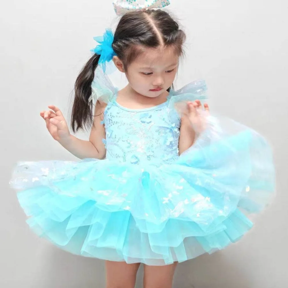 Stage Performance Costume Kids Clothes Princess Children Clothing Ballet Tutu Leotards for Girls Dress Dance Costume Dance Wear
Stage Performance Costume Kids Clothes Princess Children Clothing Ballet Tutu Leotards for Girls Dress Dance Costume Dance Wear