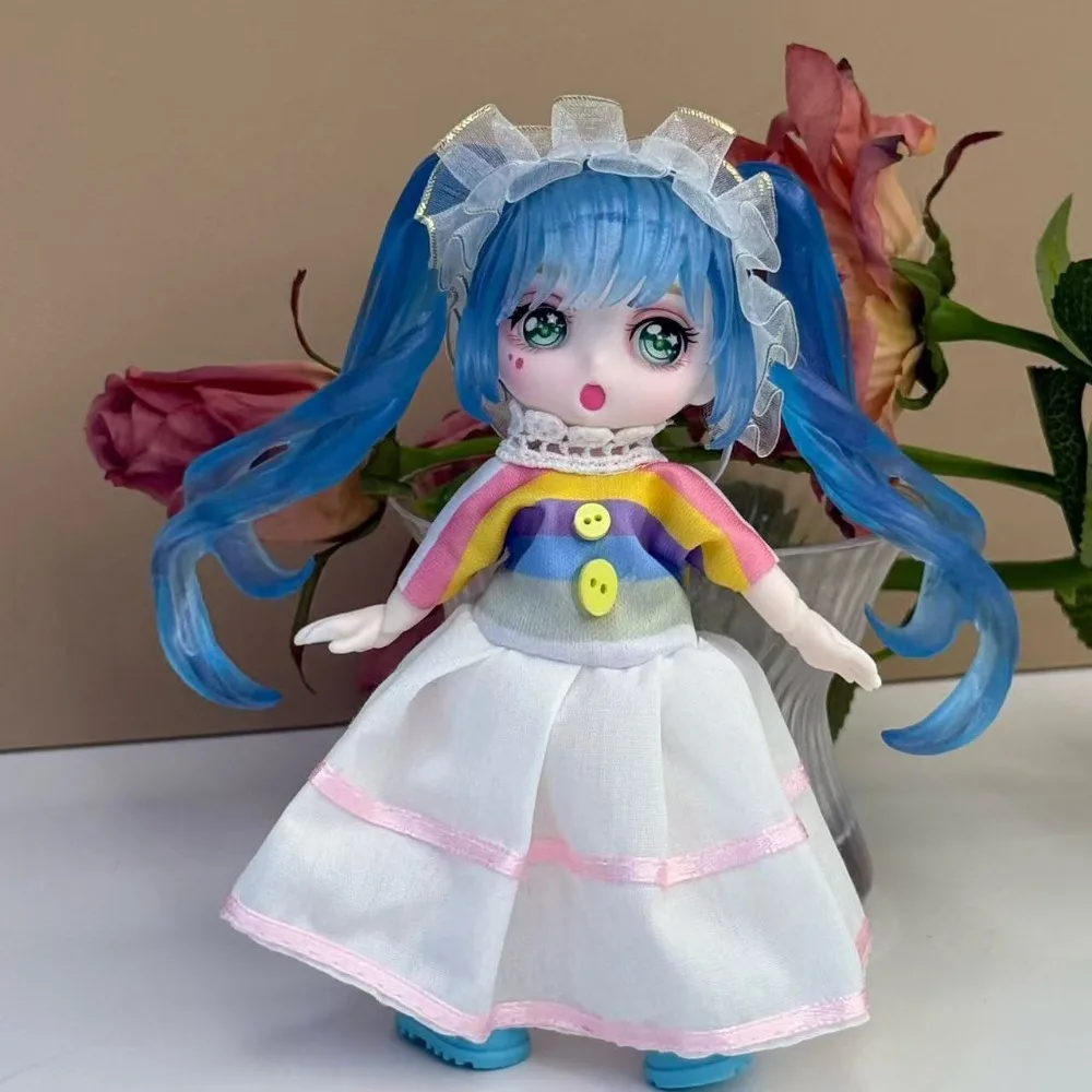 13cm Height Doll Body Nude Doll Multi Joints Movable Body Spherical Jointed Cartoon Manga Face BJD Figure 4 Inch Doll
13cm Height Doll Body Nude Doll Multi Joints Movable Body Spherical Jointed Cartoon Manga Face BJD Figure 4 Inch Doll