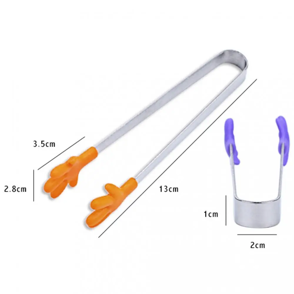 1pcs Mini Silicone Hand Shape Pancakes Cookies Tongs Serving Clips Kitchen Gadgets
1pcs Mini Silicone Hand Shape Pancakes Cookies Tongs Serving Clips Kitchen Gadgets