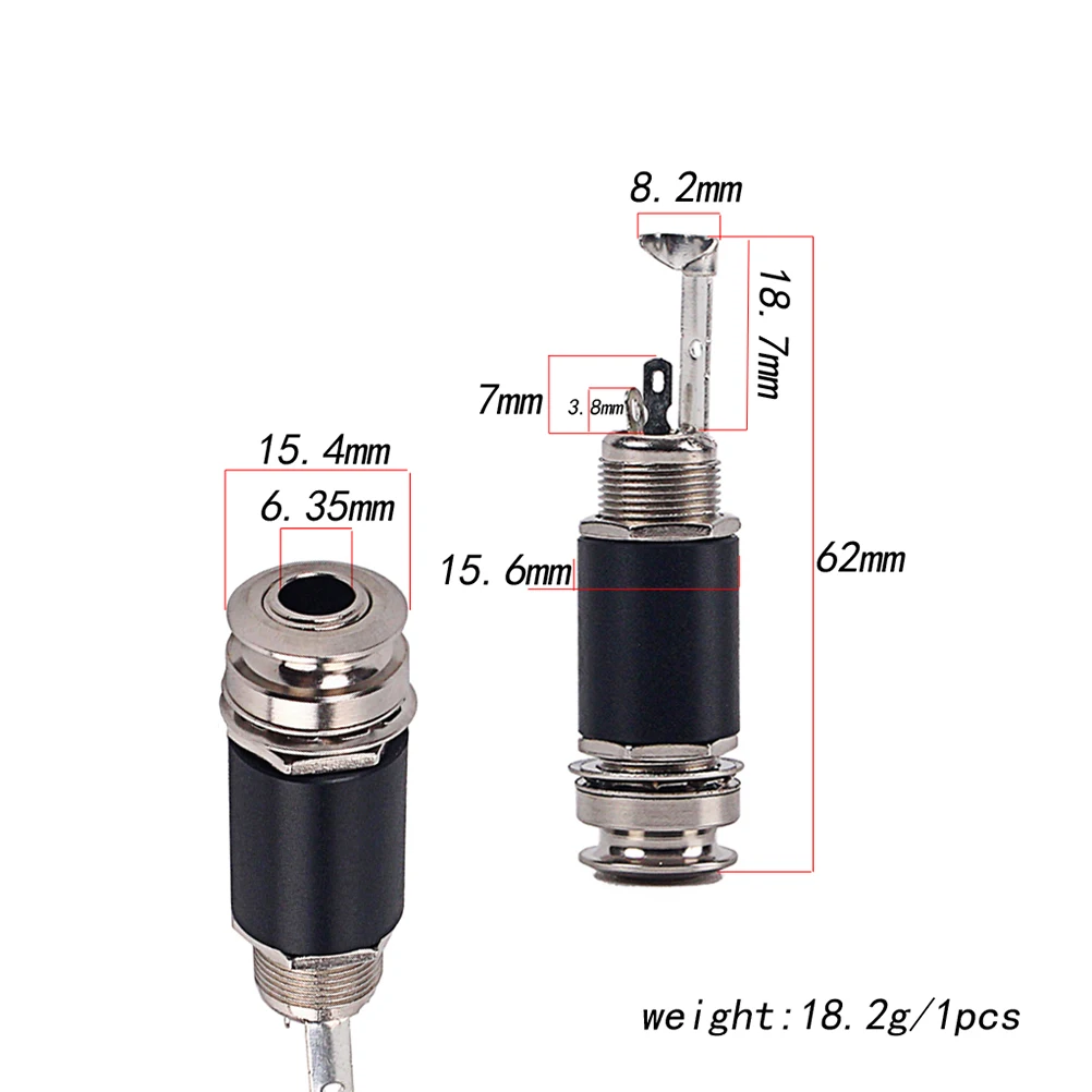 Guitar Cylinder Output Stereo Socket Endpin Guitar Bass Parts Strap Buckle Button Replacement Accessories
Guitar Cylinder Output Stereo Socket Endpin Guitar Bass Parts Strap Buckle Button Replacement Accessories