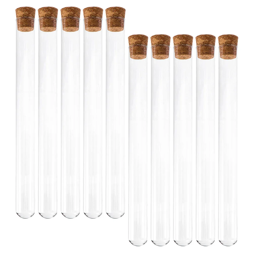 Glass Test Tube Storage for Candy Tubes Transparent with Cork Stoppers Portable Lids
Glass Test Tube Storage for Candy Tubes Transparent with Cork Stoppers Portable Lids