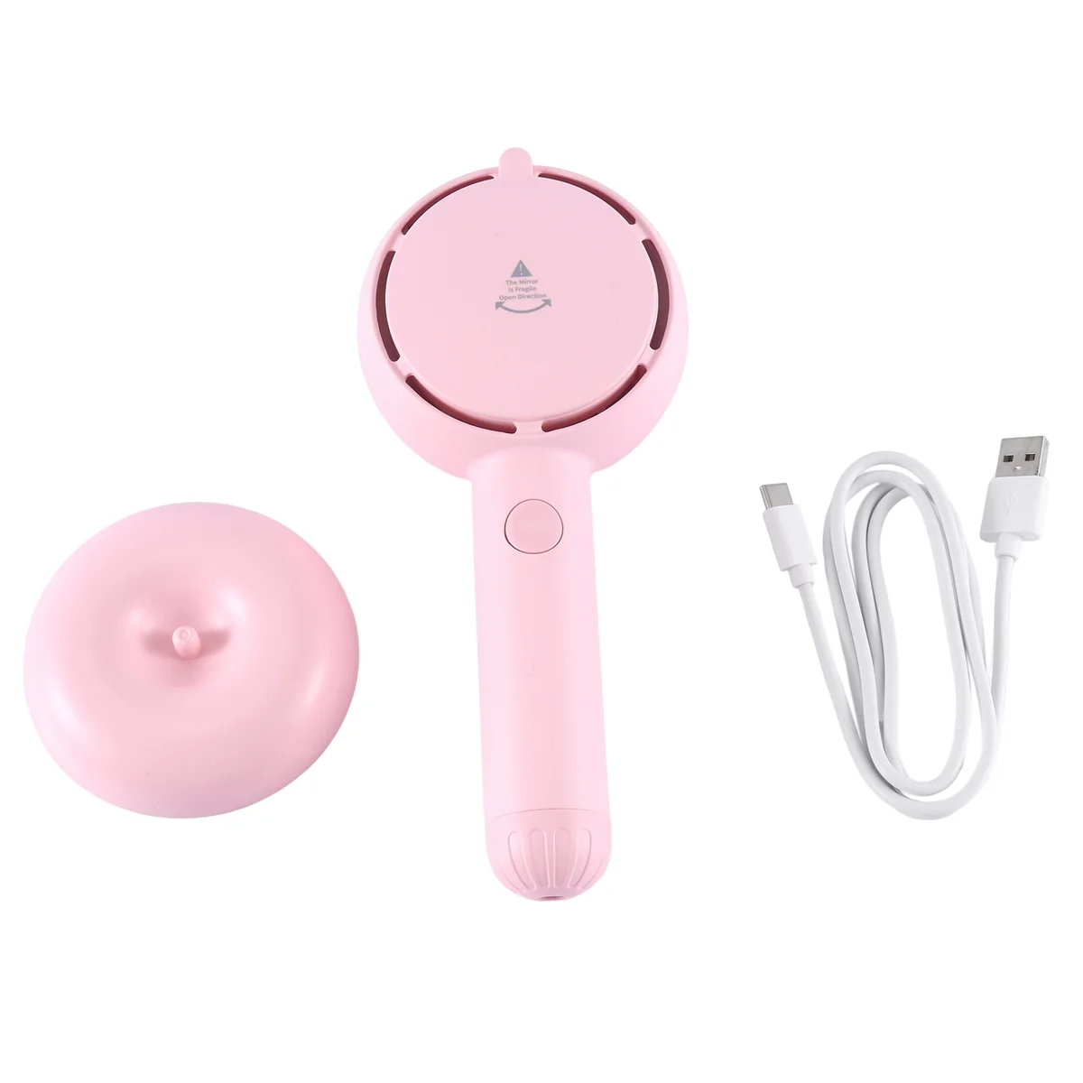 M85K Star Compass Ручной вентилятор Перезаряжаемый вентилятор на батарейках со светодиодной подсветкой Зеркало для макияжа Безлопастной вентилятор 3-скоростной вентилятор, розовый
M85K Star Compass Ручной вентилятор Перезаряжаемый вентилятор на батарейках со светодиодной подсветкой Зеркало для макияжа Безлопастной вентилятор 3-скоростной вентилятор, розовый