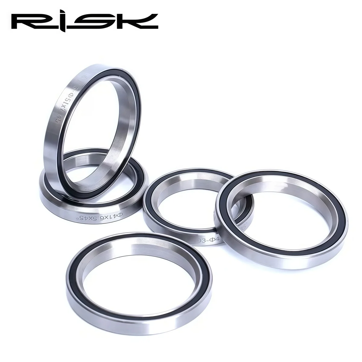 RISK MTB / Road Biker Headset Bearings – 41 / 41.8 / 42 / 47 / 49 / 51 / 52mm Sealed Bearing Conversion Repair 1 Piece
RISK MTB / Road Biker Headset Bearings – 41 / 41.8 / 42 / 47 / 49 / 51 / 52mm Sealed Bearing Conversion Repair 1 Piece