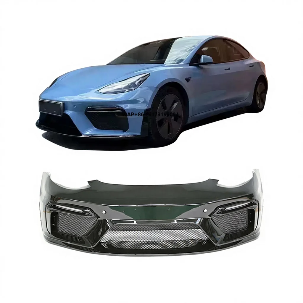 SW High Quality PP Plastic Front Bumper Body Kit for Model 3 New Condition Auto Parts Upgrade Modification Design Facelift
SW High Quality PP Plastic Front Bumper Body Kit for Model 3 New Condition Auto Parts Upgrade Modification Design Facelift