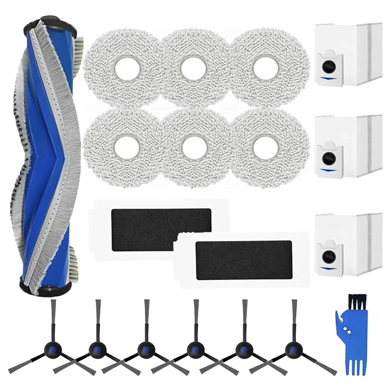 WCS-For ECOVACS DEEBOT T30S Comb Robot Vacuum Cleaner Main Side Brush Hepa Filter Mop Cloth Dust Bags Parts
WCS-For ECOVACS DEEBOT T30S Comb Robot Vacuum Cleaner Main Side Brush Hepa Filter Mop Cloth Dust Bags Parts