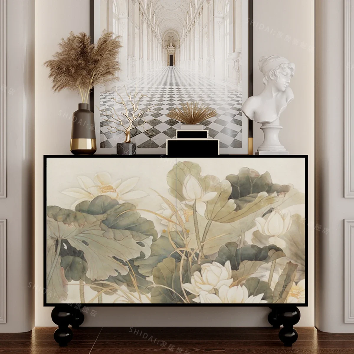 Chinese Classical Solid Wood Storage Living Room Home Home Installation-Free Storage Decoration All-in-One Cabinet
Chinese Classical Solid Wood Storage Living Room Home Home Installation-Free Storage Decoration All-in-One Cabinet