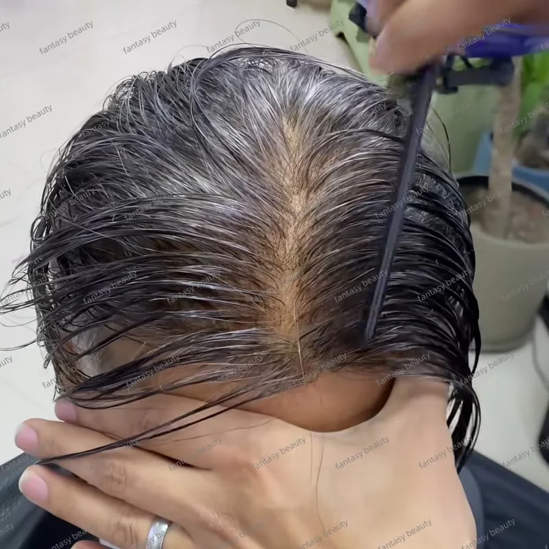 100% natural hair wig for men Natural Hairline black gray 1B10 1B20 Hairpiece Wigs for man Super Thin 0.02mm Skin PU men toupee
100% natural hair wig for men Natural Hairline black gray 1B10 1B20 Hairpiece Wigs for man Super Thin 0.02mm Skin PU men toupee