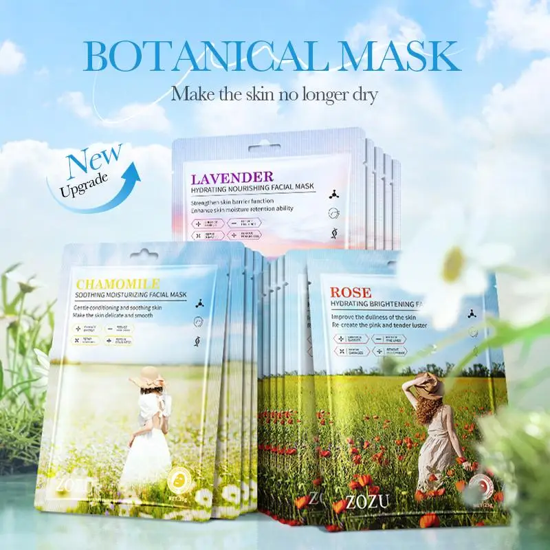 ZOZU Fruit Face Mask Natural Fruit Plant Moisturizing Oil-Control Lavender Chamomile Rose Facial Masks Skin Care 1PC
ZOZU Fruit Face Mask Natural Fruit Plant Moisturizing Oil-Control Lavender Chamomile Rose Facial Masks Skin Care 1PC