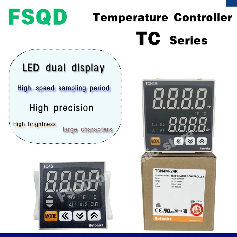 Temperature Controller TC4S TCN4S TC4M TCN4M TC4L TCN4L TX4S-14R 24R 22R 14S 14C 24S 24C
Temperature Controller TC4S TCN4S TC4M TCN4M TC4L TCN4L TX4S-14R 24R 22R 14S 14C 24S 24C