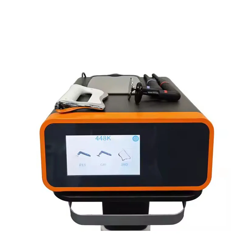 Portable 448KHZ RF Tecar Therapy RET CET Diathermy Body Sliming Machine Pain Relief Skin Tightening INDIBA Deep Care
Portable 448KHZ RF Tecar Therapy RET CET Diathermy Body Sliming Machine Pain Relief Skin Tightening INDIBA Deep Care