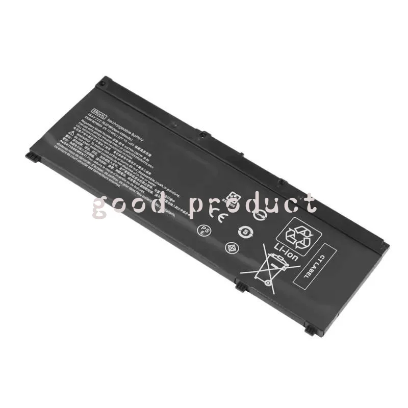 4550MAH SR04XL laptop battery lithium ion batteries 15.4V 70.07Wh 4cell For HP OMEN 15-CE000 Series HSTNN-IB7Z Battery
4550MAH SR04XL laptop battery lithium ion batteries 15.4V 70.07Wh 4cell For HP OMEN 15-CE000 Series HSTNN-IB7Z Battery