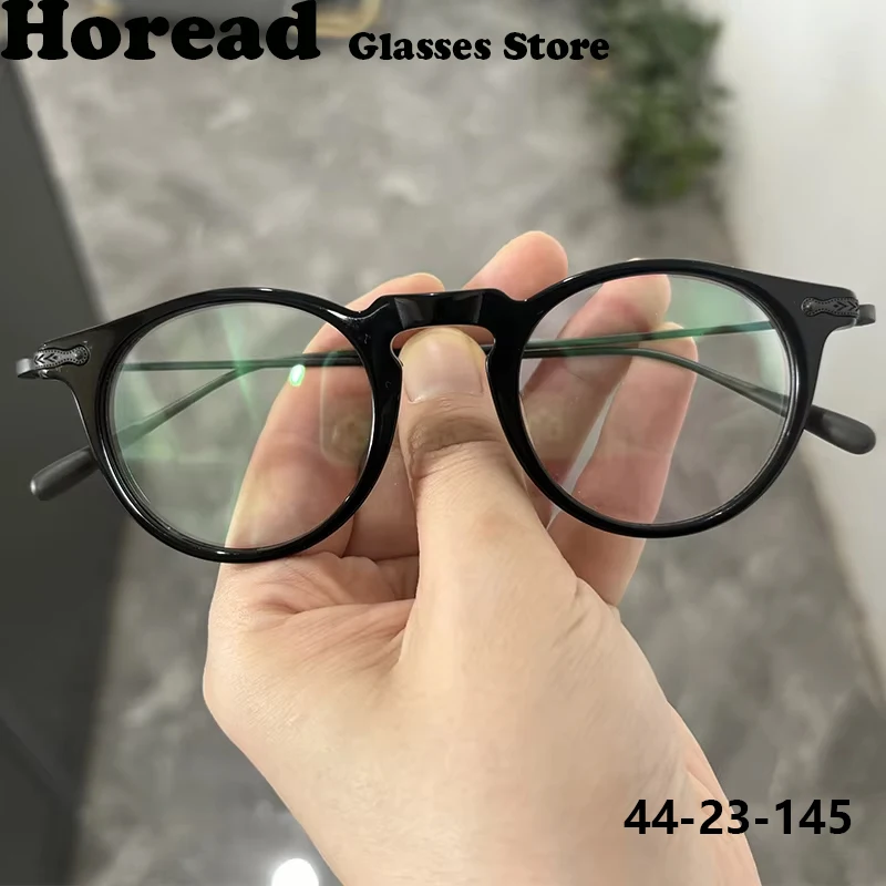 Fashion Vintage Small Round Glasses Frame Men Women Brand Design Ultralight Small face Eyeglasses Titanium Acetate Retro Eyewear
Fashion Vintage Small Round Glasses Frame Men Women Brand Design Ultralight Small face Eyeglasses Titanium Acetate Retro Eyewear