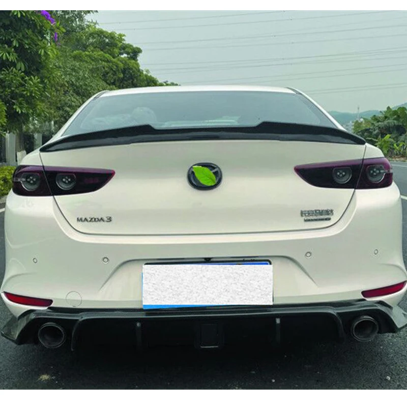 Для нового Mazda 3 седан, реальное углеродное волокно, фоточерный корпус заднего крыла, комплект для ремонта, стиль PSM, 2019-2022 год
Для нового Mazda 3 седан, реальное углеродное волокно, фоточерный корпус заднего крыла, комплект для ремонта, стиль PSM, 2019-2022 год