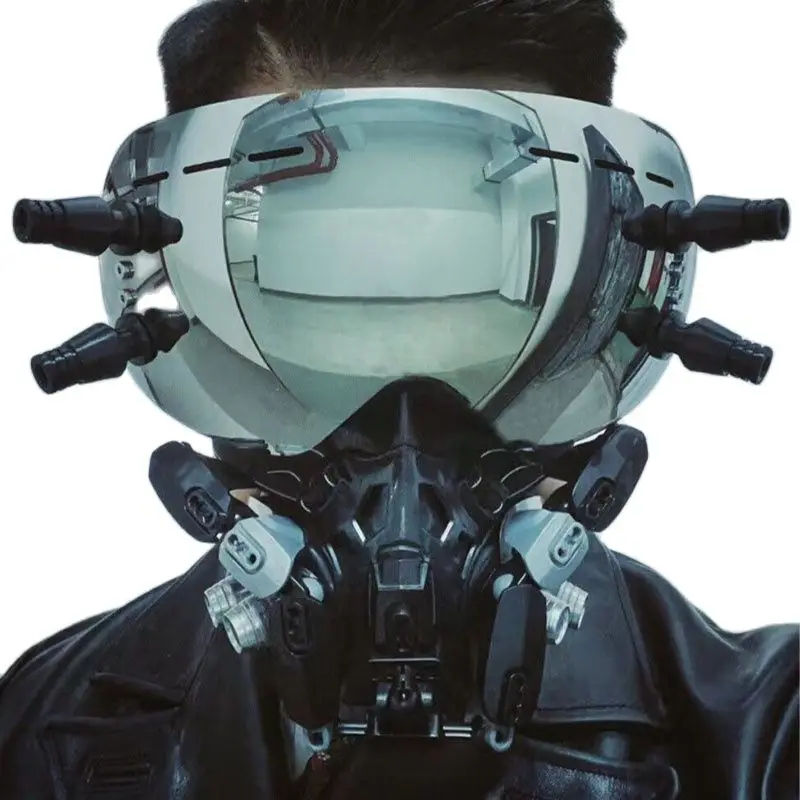 Games Mechanical Function Cosplay Masks Bars Punk HD Deformable Mask Cosplay Dress Up Light Cyber Accessories Props Toys Cool
Games Mechanical Function Cosplay Masks Bars Punk HD Deformable Mask Cosplay Dress Up Light Cyber Accessories Props Toys Cool
