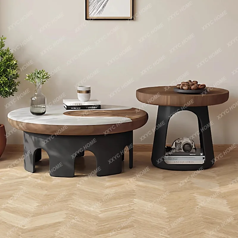 SSC Medieval Style Coffee Table Combination Round Coffee Table With Cat Nest Living Room Home Creative Small Apartment
SSC Medieval Style Coffee Table Combination Round Coffee Table With Cat Nest Living Room Home Creative Small Apartment