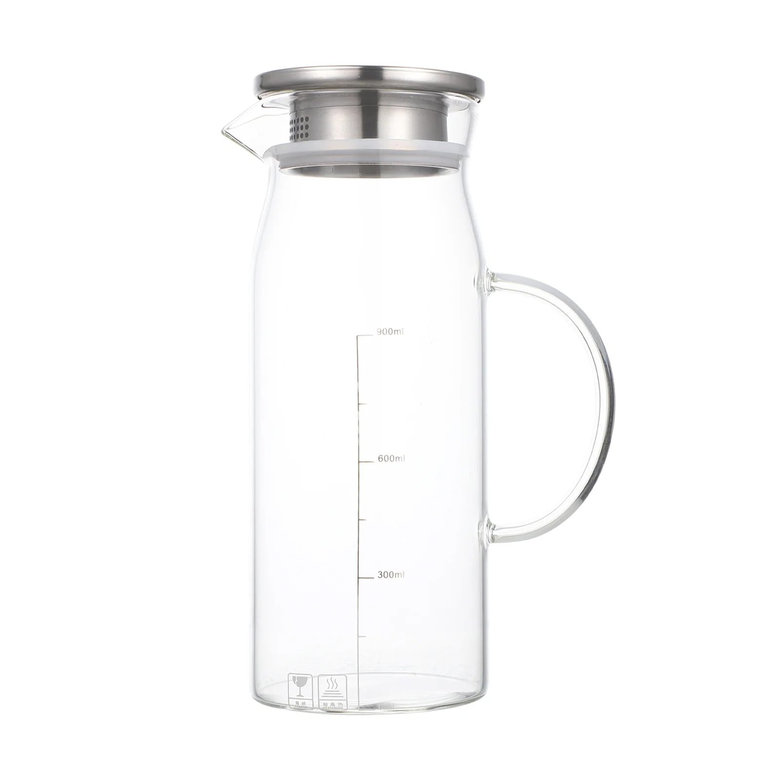 Transparent High Temperature Resistant Glass Water Pitcher Large Capacity Cooling Water Jug Hot Tea Container Summer Beverage
Transparent High Temperature Resistant Glass Water Pitcher Large Capacity Cooling Water Jug Hot Tea Container Summer Beverage
