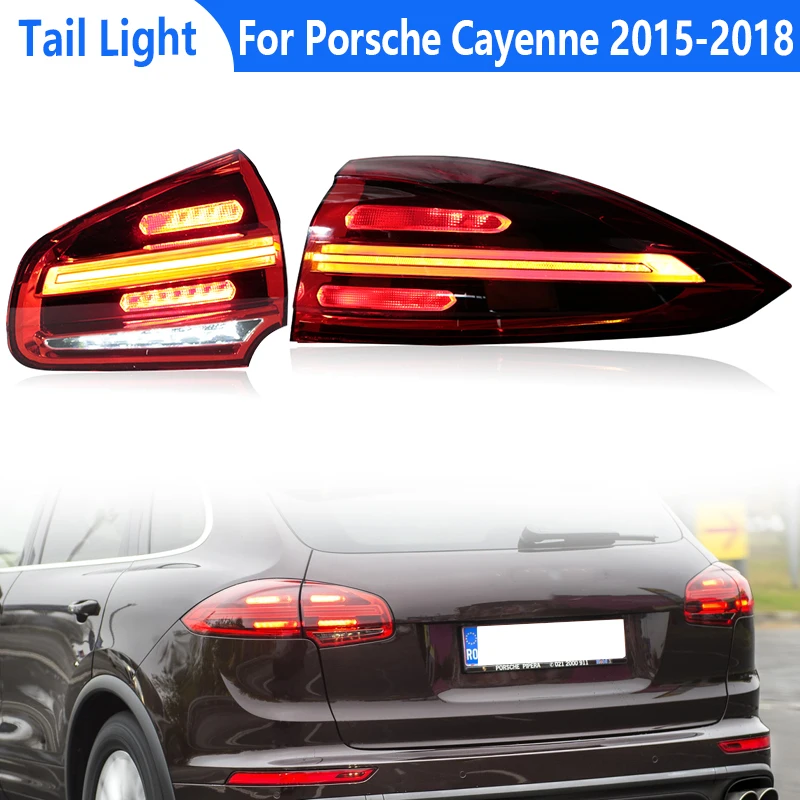 Tail Light Assembly For Porsche Cayenne 2015 2016 2017 2018 Car LED Rear Tail Lamp Taillights 95863106100 95863106500 9586310660
Tail Light Assembly For Porsche Cayenne 2015 2016 2017 2018 Car LED Rear Tail Lamp Taillights 95863106100 95863106500 9586310660