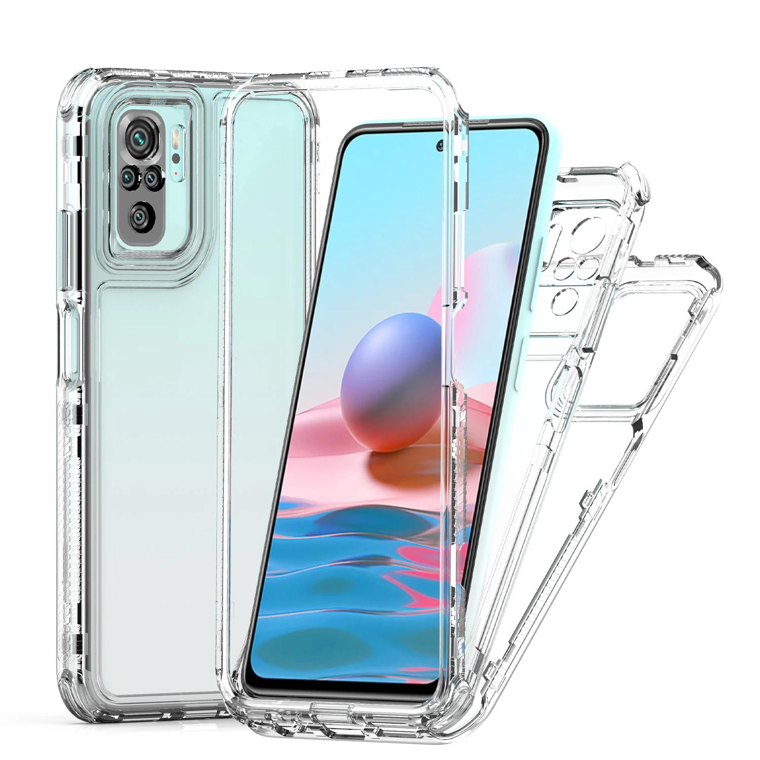 Clear Case for Xiaomi Poco M5s Redmi Note 10 10s 11 SE 4G India Hard Bumper Front Frame Acrylic Silicone Protection Phone Cover
Clear Case for Xiaomi Poco M5s Redmi Note 10 10s 11 SE 4G India Hard Bumper Front Frame Acrylic Silicone Protection Phone Cover