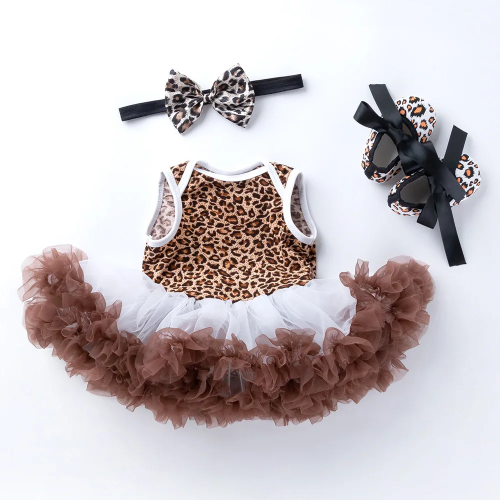Newborn Baby Girl Clothes Polka Dot Printing Romper Dress Layer Tutu Dresses Bow Headband Shoe Summer Infant Bodysuit
Newborn Baby Girl Clothes Polka Dot Printing Romper Dress Layer Tutu Dresses Bow Headband Shoe Summer Infant Bodysuit