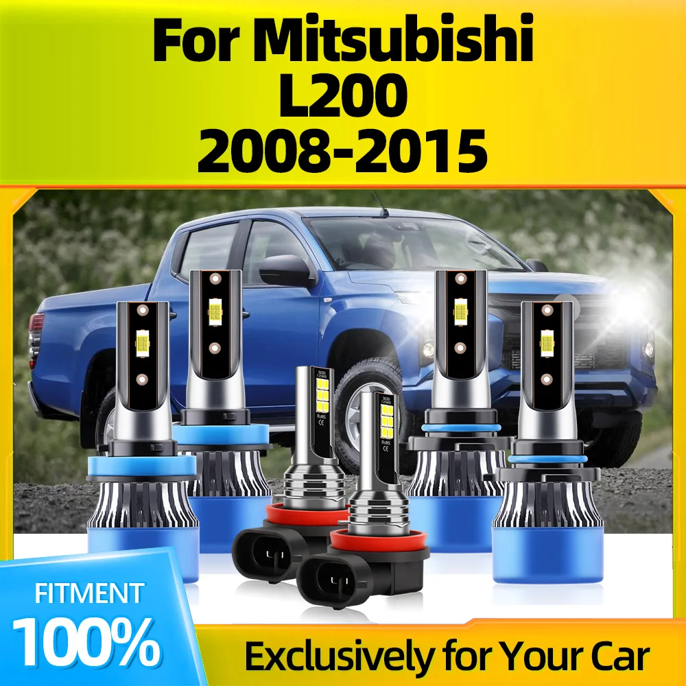 2/6Pcs Car LED Headlight 150W Auto Headlamp 12V Fog Light Bulbs For Mitsubishi L200 2008 2009 2010 2011 2012 2013 2014 2015
2/6Pcs Car LED Headlight 150W Auto Headlamp 12V Fog Light Bulbs For Mitsubishi L200 2008 2009 2010 2011 2012 2013 2014 2015
