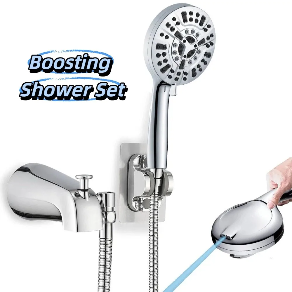 1set(3pcs) High Pressure Spray Handheld Shower Head Set Multiple Water Modes Jet Spray Mode High Pressure Shower Head
1set(3pcs) High Pressure Spray Handheld Shower Head Set Multiple Water Modes Jet Spray Mode High Pressure Shower Head