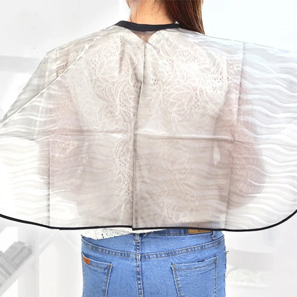 Водонепроницаемая накидка для стрижки волос, профессиональный парикмахерский фартук, дизайн унисекс, парикмахерская накидка с регулируемой шеей, складное хранилище 
Водонепроницаемая накидка для стрижки волос, профессиональный парикмахерский фартук, дизайн унисекс, парикмахерская накидка с регулируемой шеей, складное хранилище