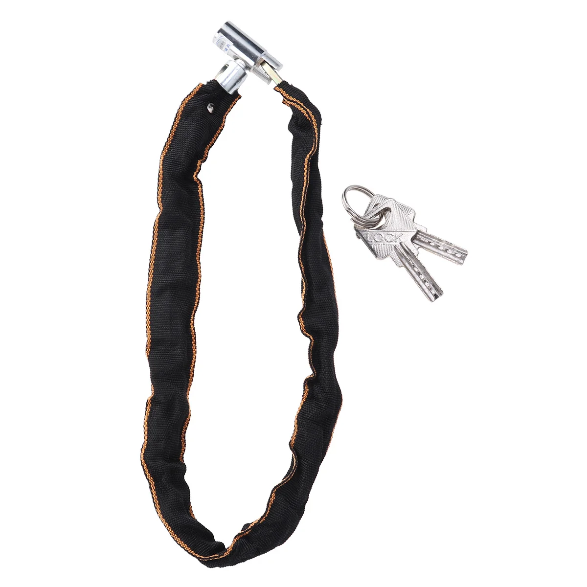 80CM Cable Lock Heavy Duty Braided Stainless Steel Cable Lock for Outdoor Cycling Security (Black) chain lock
80CM Cable Lock Heavy Duty Braided Stainless Steel Cable Lock for Outdoor Cycling Security (Black) chain lock