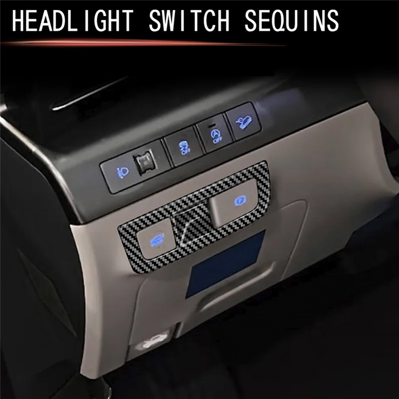 Car Headlight Switch Frame Trim Cover For Hyundai KONA 2024+ Car Interior Accessories
Car Headlight Switch Frame Trim Cover For Hyundai KONA 2024+ Car Interior Accessories