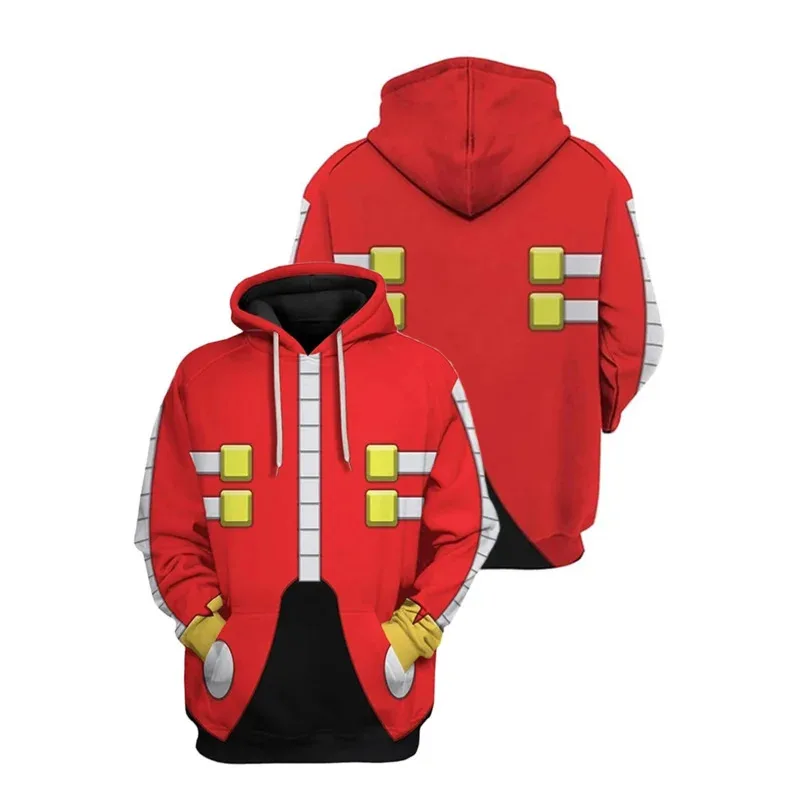 Dr. Eggman Cosplay Costume Men Hoodie Sweatshirt Adult Male Women Casual Hoodies Pullover Hooded Streetwear Tops
Dr. Eggman Cosplay Costume Men Hoodie Sweatshirt Adult Male Women Casual Hoodies Pullover Hooded Streetwear Tops