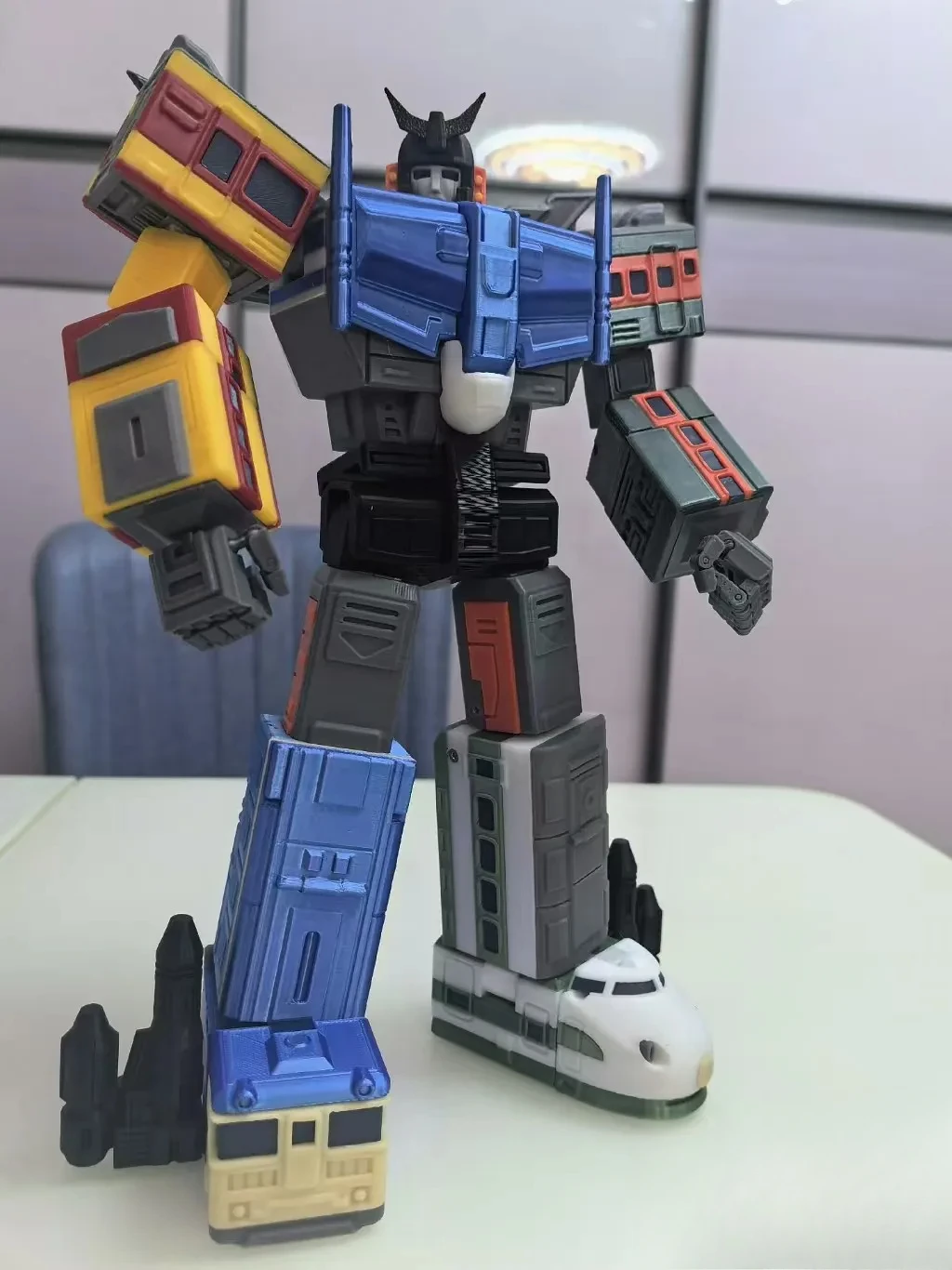 3D DIY Autobot Combiner Thunder в масштабе NA: Супер-позывайная Коллекционная модель игрушки
3D DIY Autobot Combiner Thunder в масштабе NA: Супер-позывайная Коллекционная модель игрушки