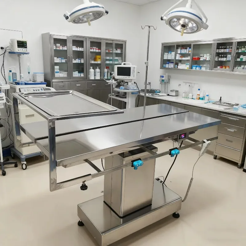 Veterinary Vet Pet Operated Bed Adjustable Stainless Steel Electric Surgical Operation Table 2-Year Warranty
Veterinary Vet Pet Operated Bed Adjustable Stainless Steel Electric Surgical Operation Table 2-Year Warranty