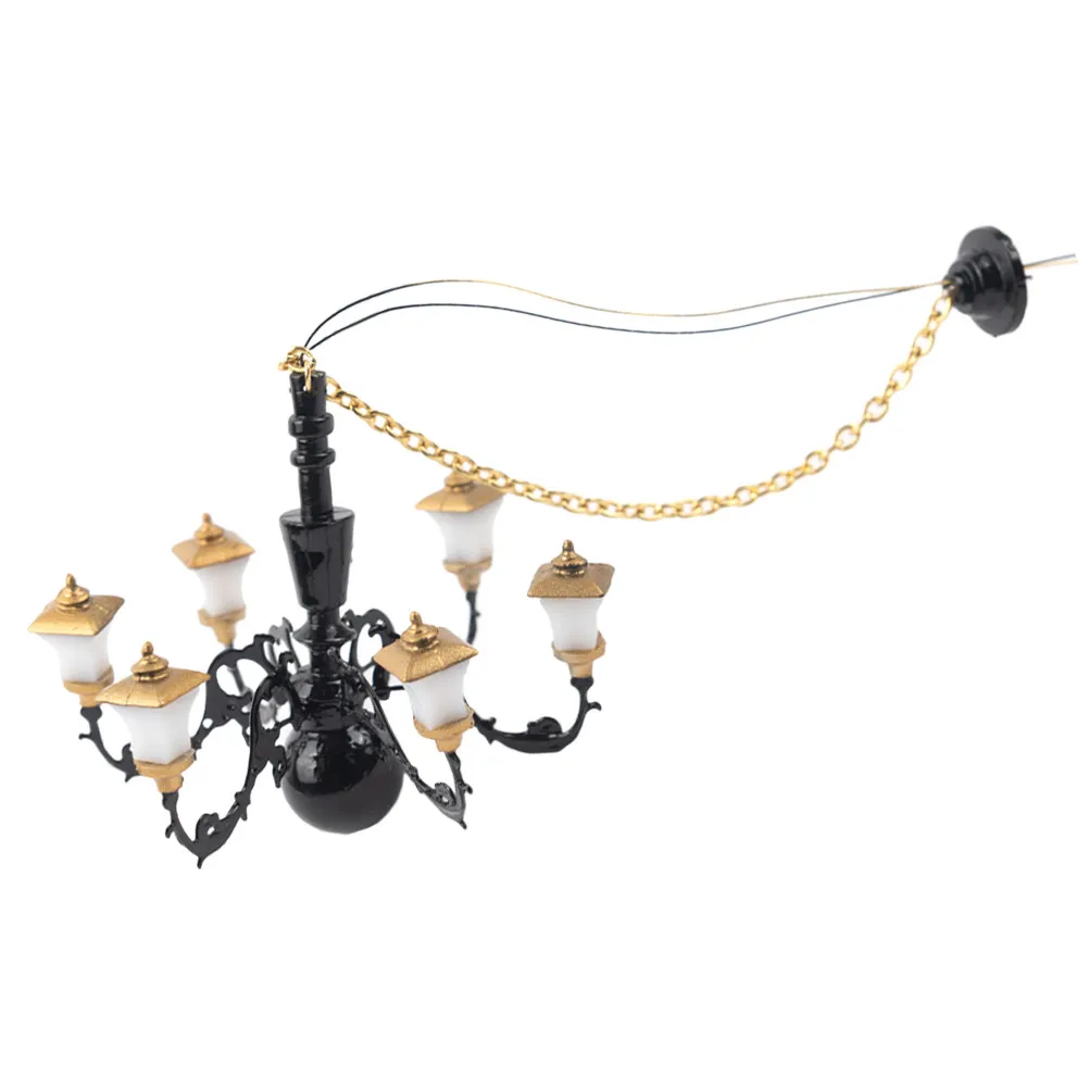 Mini Chandelier for Mini House Decor Metal ABS Miniature Ceiling Light Fixture Elegant Bright Lighting for Sandbox Diorama
Mini Chandelier for Mini House Decor Metal ABS Miniature Ceiling Light Fixture Elegant Bright Lighting for Sandbox Diorama