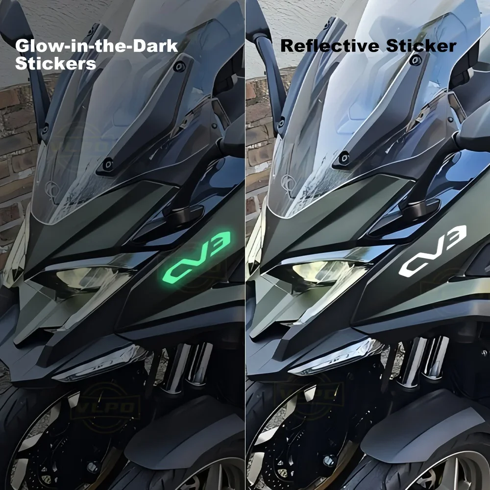 Waterproof PET High Visibility KYMCO CV3 Motorcycle Stickers Neon Green Red Design
Waterproof PET High Visibility KYMCO CV3 Motorcycle Stickers Neon Green Red Design