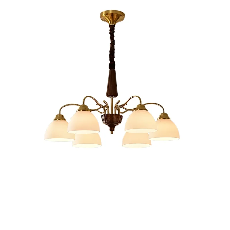 French antique chandelier American retro bedroom main light
French antique chandelier American retro bedroom main light