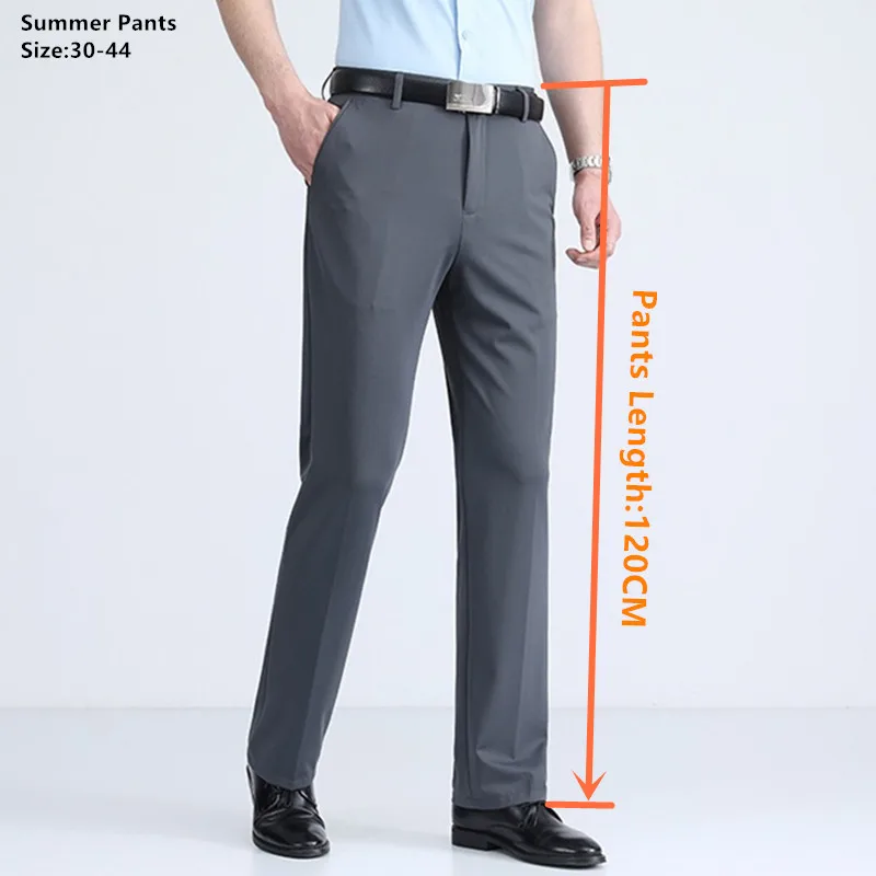 Tall Men 190CM Formal Suit Pants Summer Thin Business Black Gray Stretched 120CM Plus Size 44 Extra Long Male Office Trousers
Tall Men 190CM Formal Suit Pants Summer Thin Business Black Gray Stretched 120CM Plus Size 44 Extra Long Male Office Trousers