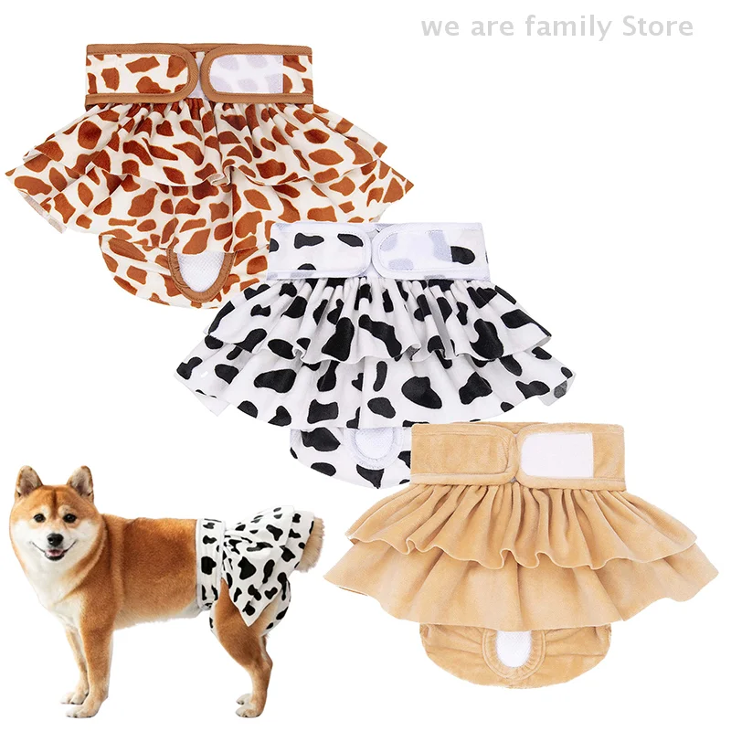 Reusable Washable Female Dog Diapers High Absorbency Leak-Proof Design Sanitary Pant Female Dog Physiological Skirt Pet Supplies
Reusable Washable Female Dog Diapers High Absorbency Leak-Proof Design Sanitary Pant Female Dog Physiological Skirt Pet Supplies