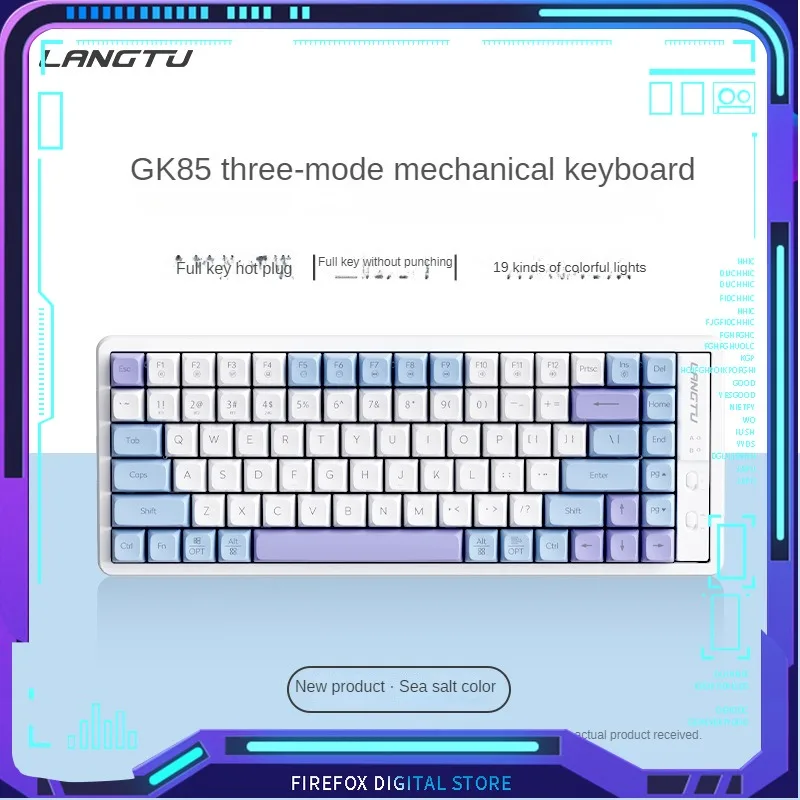 Беспроводная механическая клавиатура GK65, трехрежимная RGB клавиатура с полными клавишами, поддержка горячей замены, для ПК, соревнований, для геймеров «сделай сам», в подарок
Беспроводная механическая клавиатура GK65, трехрежимная RGB клавиатура с полными клавишами, поддержка горячей замены, для ПК, соревнований, для геймеров «сделай сам», в подарок