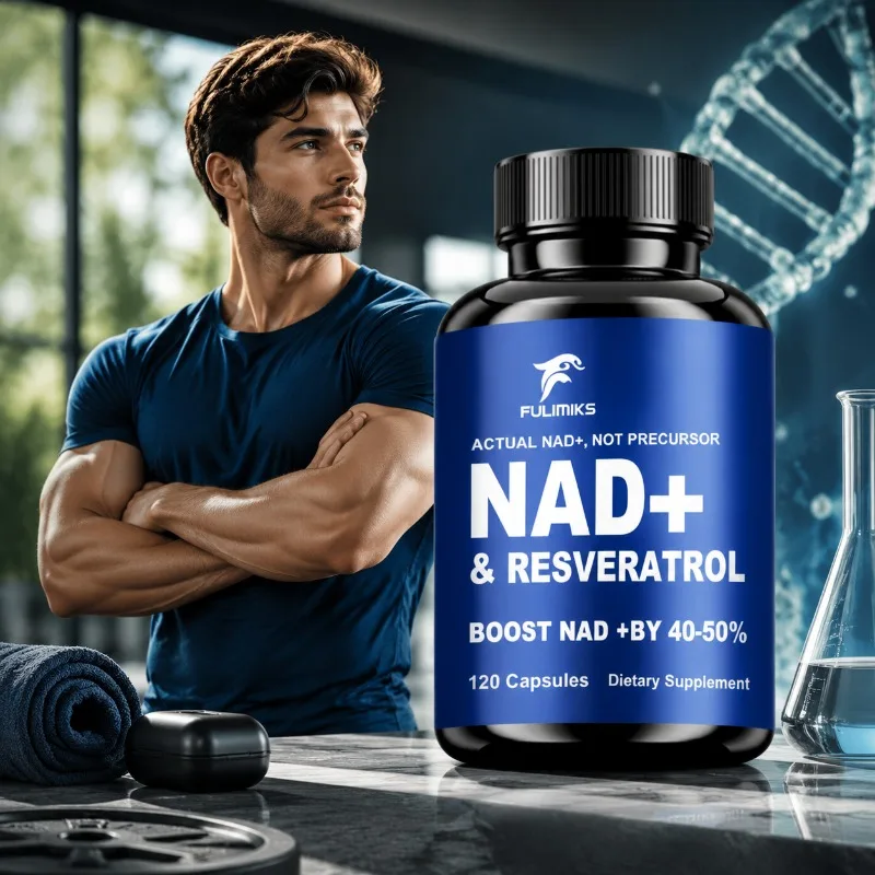 High Potency NAD+ Capsules, with TMG Compound & Vitamin B, Supports Vascular Health, Antioxidation, Memory Clarity
High Potency NAD+ Capsules, with TMG Compound & Vitamin B, Supports Vascular Health, Antioxidation, Memory Clarity