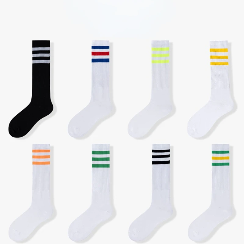 New Cotton Breathable Striped Sports Socks Women Fitness Running Socks Men Basketball Socks Student Couple Mid-calf Casual Socks
New Cotton Breathable Striped Sports Socks Women Fitness Running Socks Men Basketball Socks Student Couple Mid-calf Casual Socks