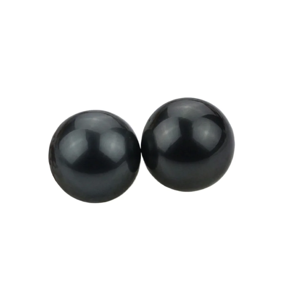 Pair of 12-13mm Natural South Sea Genuine Black Round Loose Pearl Undrilled 10589
Pair of 12-13mm Natural South Sea Genuine Black Round Loose Pearl Undrilled 10589