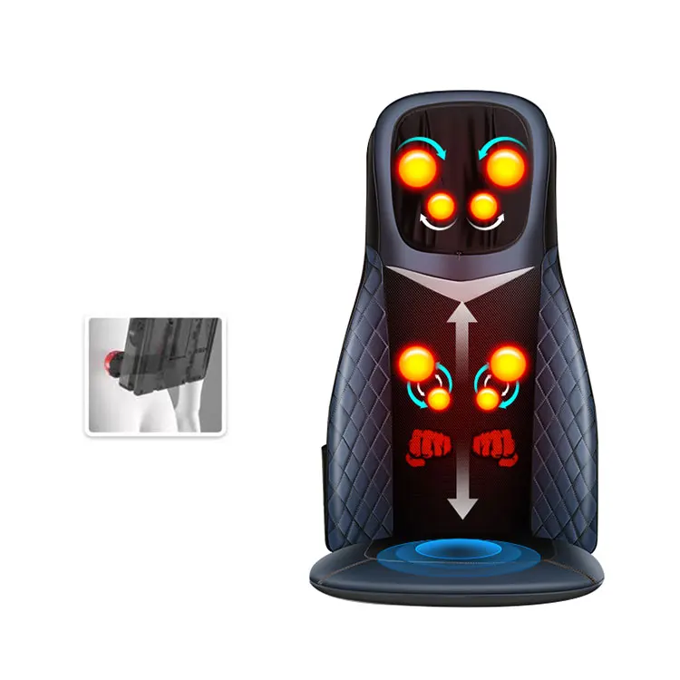 Многофункциональная портативная вибромассажная подушка-подушка для сиденья автомобиля с подогревом и шиацу для спины и шеи, для домашнего и автомобильного использования
Многофункциональная портативная вибромассажная подушка-подушка для сиденья автомобиля с подогревом и шиацу для спины и шеи, для домашнего и автомобильного использования
