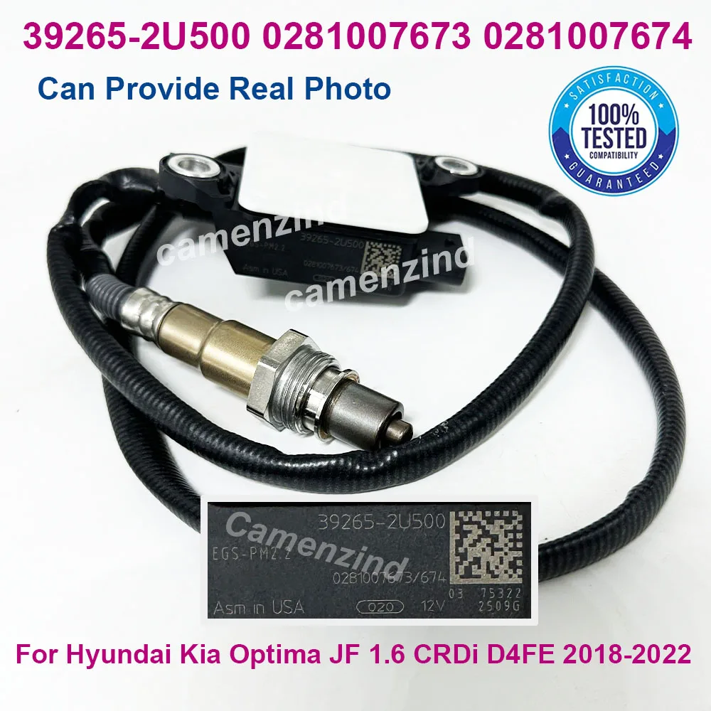 39265-2U500 392652U500 Diesel Exhaust PM Particulate Matter Sensor for Kia Optima JF 1.6 CRDi D4FE 2018-2022 0281007673
39265-2U500 392652U500 Diesel Exhaust PM Particulate Matter Sensor for Kia Optima JF 1.6 CRDi D4FE 2018-2022 0281007673
