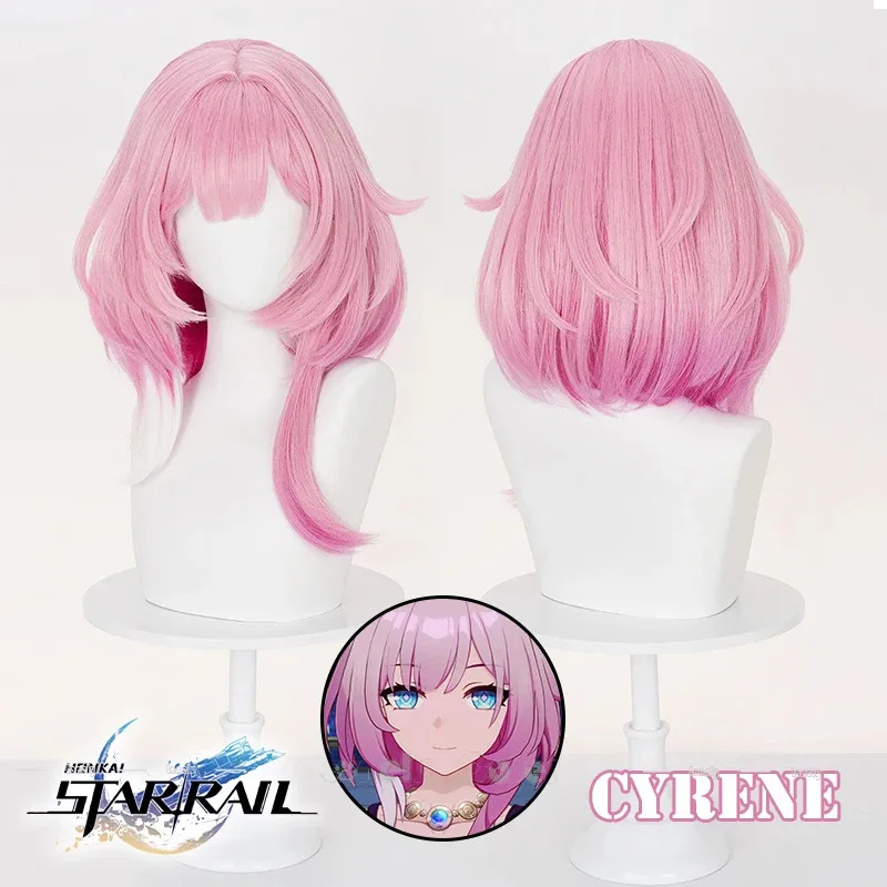 lili 123Honkai Star Rail Cyrene Cosplay Wig Shoulder-length Pink Gradient Hair Heat Resistant Wigs For Women Girls Carnival Free
lili 123Honkai Star Rail Cyrene Cosplay Wig Shoulder-length Pink Gradient Hair Heat Resistant Wigs For Women Girls Carnival Free
