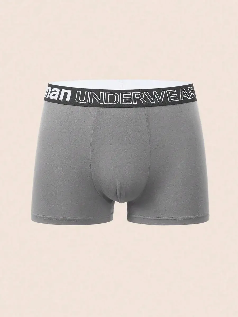 Mens Letter Waistband Casual Boxer Briefs
Mens Letter Waistband Casual Boxer Briefs