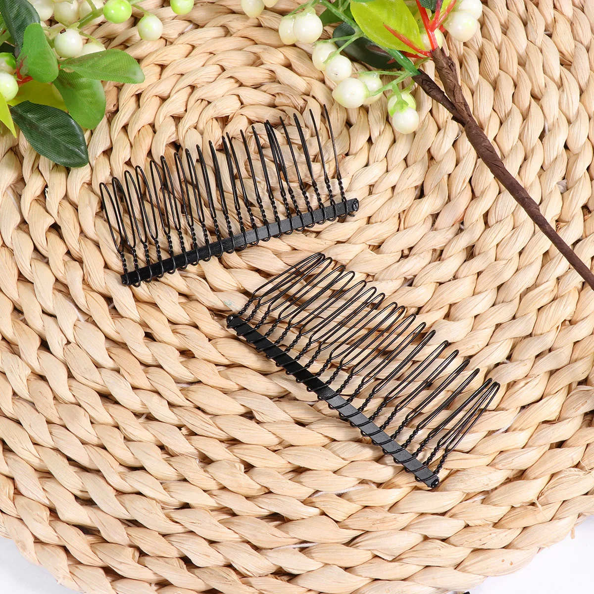 5Pcs Metal Hair Comb Inserted Combs Black Elegant Hair Clips for Women Girls Weddings Parties Daily Wear Inserted Comb
5Pcs Metal Hair Comb Inserted Combs Black Elegant Hair Clips for Women Girls Weddings Parties Daily Wear Inserted Comb