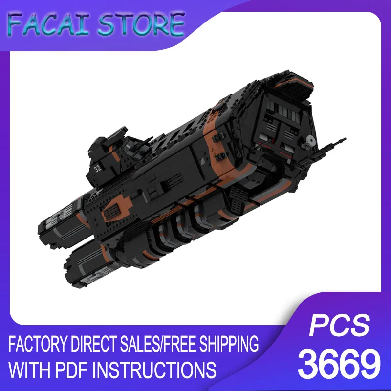Creative Series Moc Building Bricks Modular The Expanse Model Technology Blocks Christmas DIY Toy Construction Gifts
Creative Series Moc Building Bricks Modular The Expanse Model Technology Blocks Christmas DIY Toy Construction Gifts