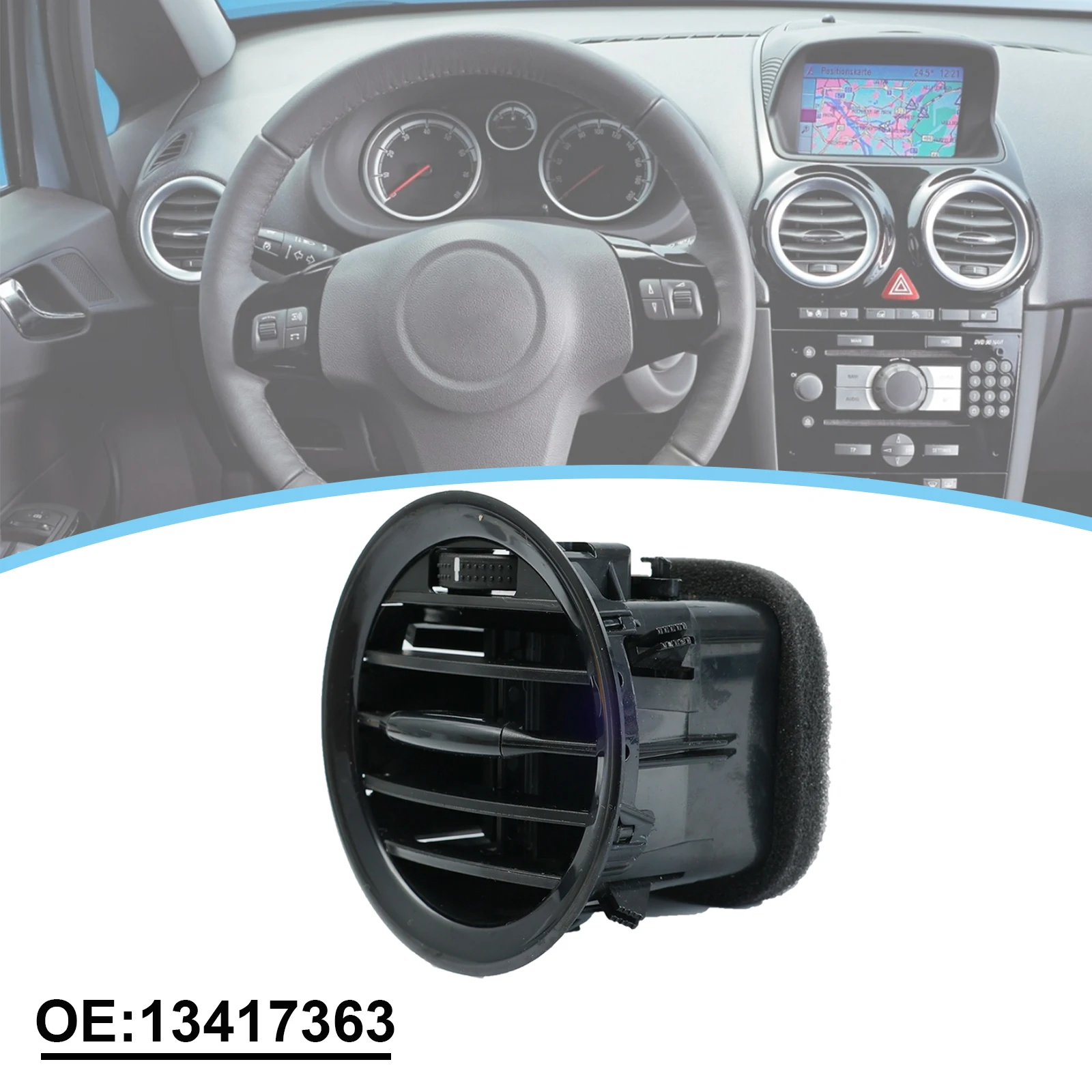 Interior Air Vent Grille Nozzle For Vauxhall OPEL ADAM 1.0 1.4 2012-19 CORSA D 1.0 1.2 1.3 1.4 1.6 1.7 2006-14 13417363 2201099
Interior Air Vent Grille Nozzle For Vauxhall OPEL ADAM 1.0 1.4 2012-19 CORSA D 1.0 1.2 1.3 1.4 1.6 1.7 2006-14 13417363 2201099